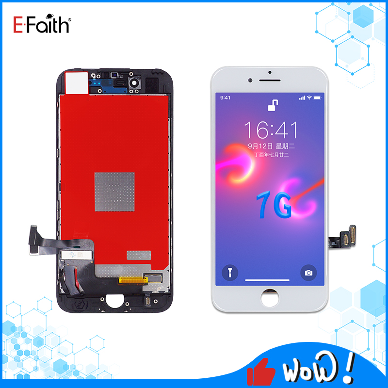 

EFaith Quality LCD Display Touch Digitizer Frame Assembly Repair For iPhone 6S/ 7G/8G Digitizer Replacement With Camera Holder