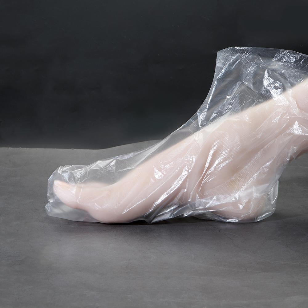 2021 PE Plastic Transparent Disposable Foot Bags Detox SPA Covers