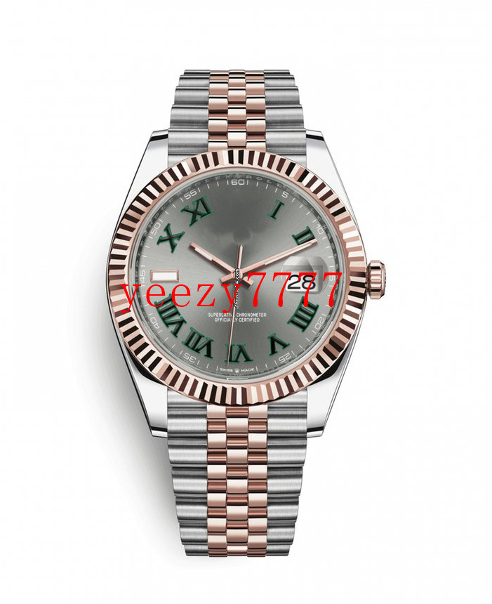 

11 styles master mens luxury watch Datejust 126331 M126331 126334 126333 126300 two tone everose gold&steel mechanical automatic wristwatch