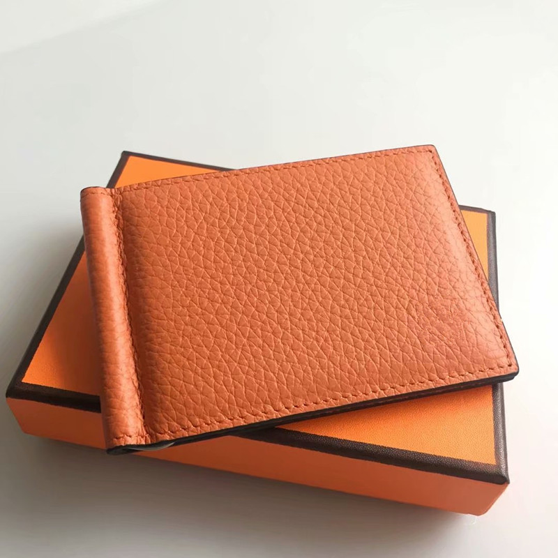 Rfid blockieren Leder schlanke Brieftasche Geldscheinklammer KreditkarteniCRH