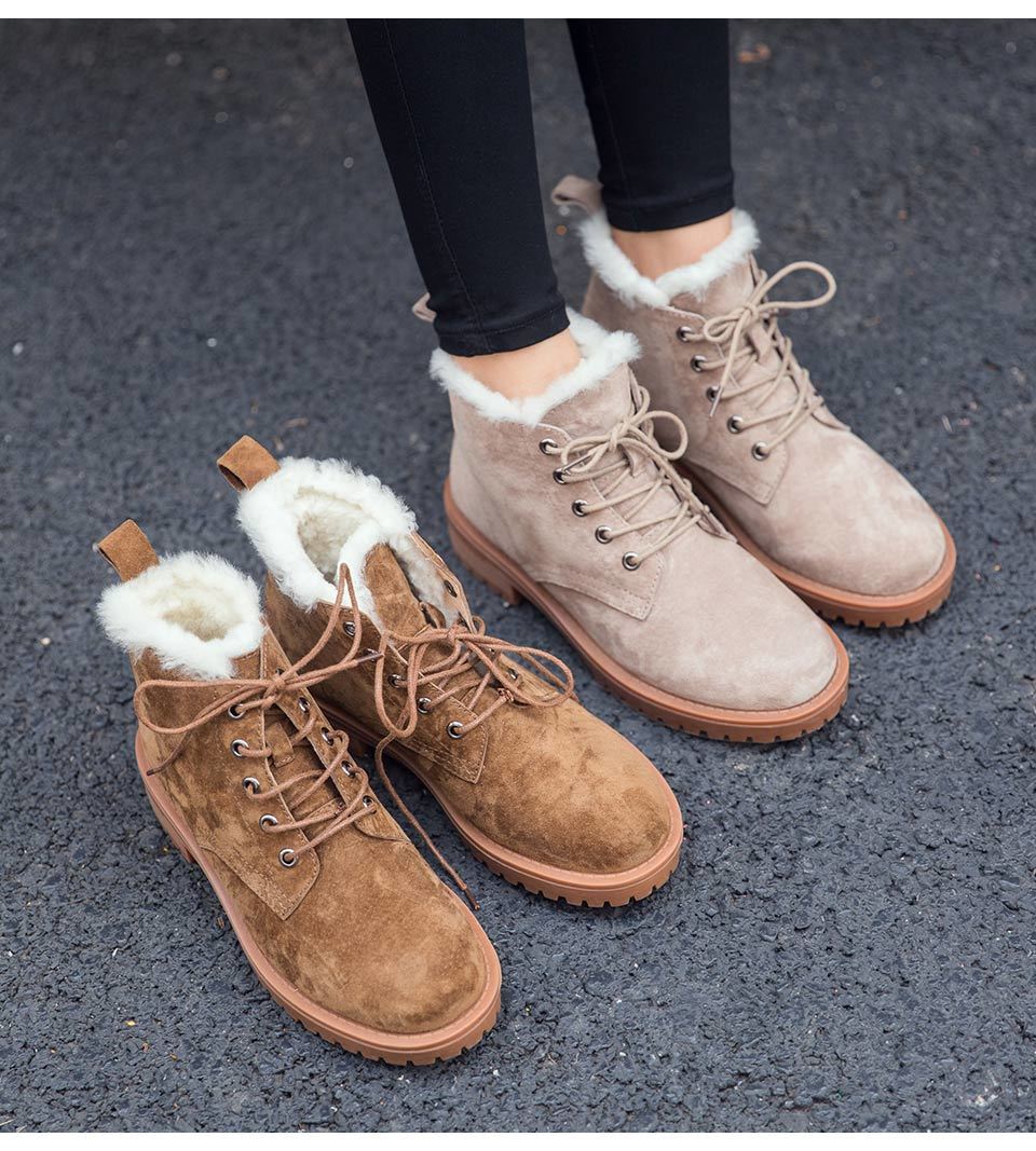 ankle length winter boots