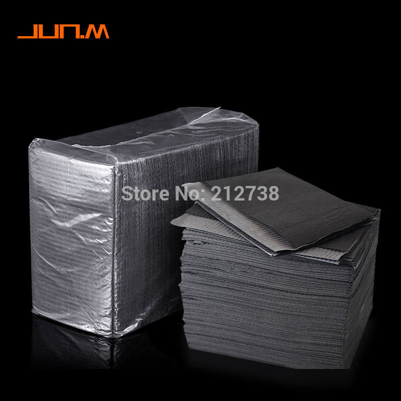 

Newest 25Pcs Disposable Tattoo Clean Pad Waterproof Paper Tablecloths Mat Double Layer Sheets Tattoo Accessories 45*33cm