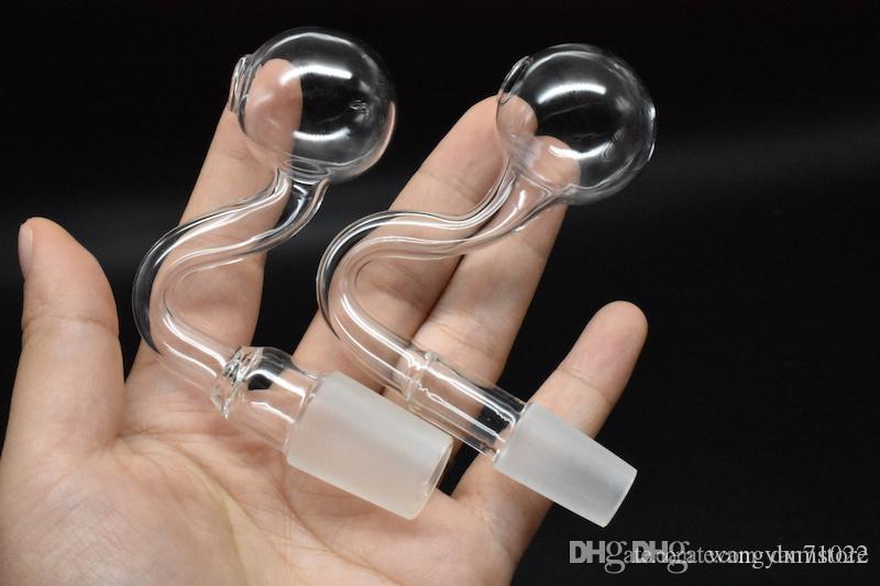 

10mm 14mm 18mm male female clear thick pyrex glass oil burner water pipes for oil rigs glass bongs thick big bowls for smoking