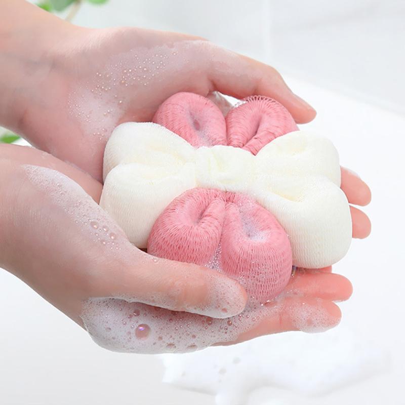 

1 Pcs Home Bathroom Bath Sponge Mesh Exfoliating Shower Pouf Adult Bathing Towels Bath Ball Body Cleaner Shower Sponge #15