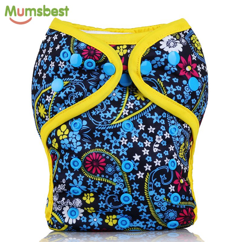 

Mumsbest] New Design Baby Cloth Diaper Cover PUL Waterproof Baby Washable Diapers Reusable Pocket Cloth Nappies 1PC, Hc01
