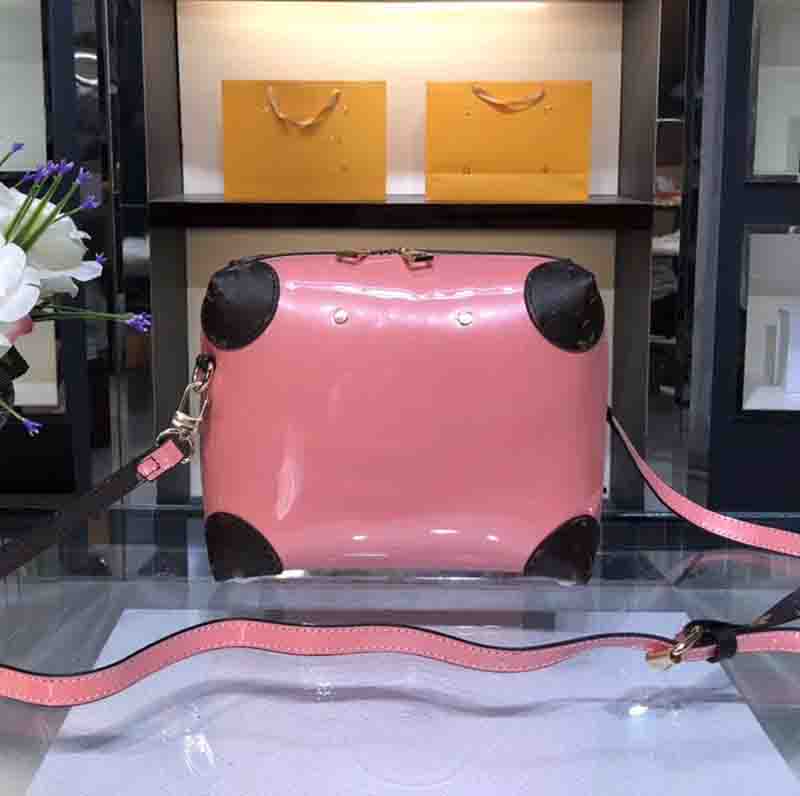 

Luxury M53545 Women Mini Brand Vernis SPRINGS Leather Backpacks Backpack Designer Patent Pink Bag Fashion Designer-HOT Backpack Backpac Rdwg