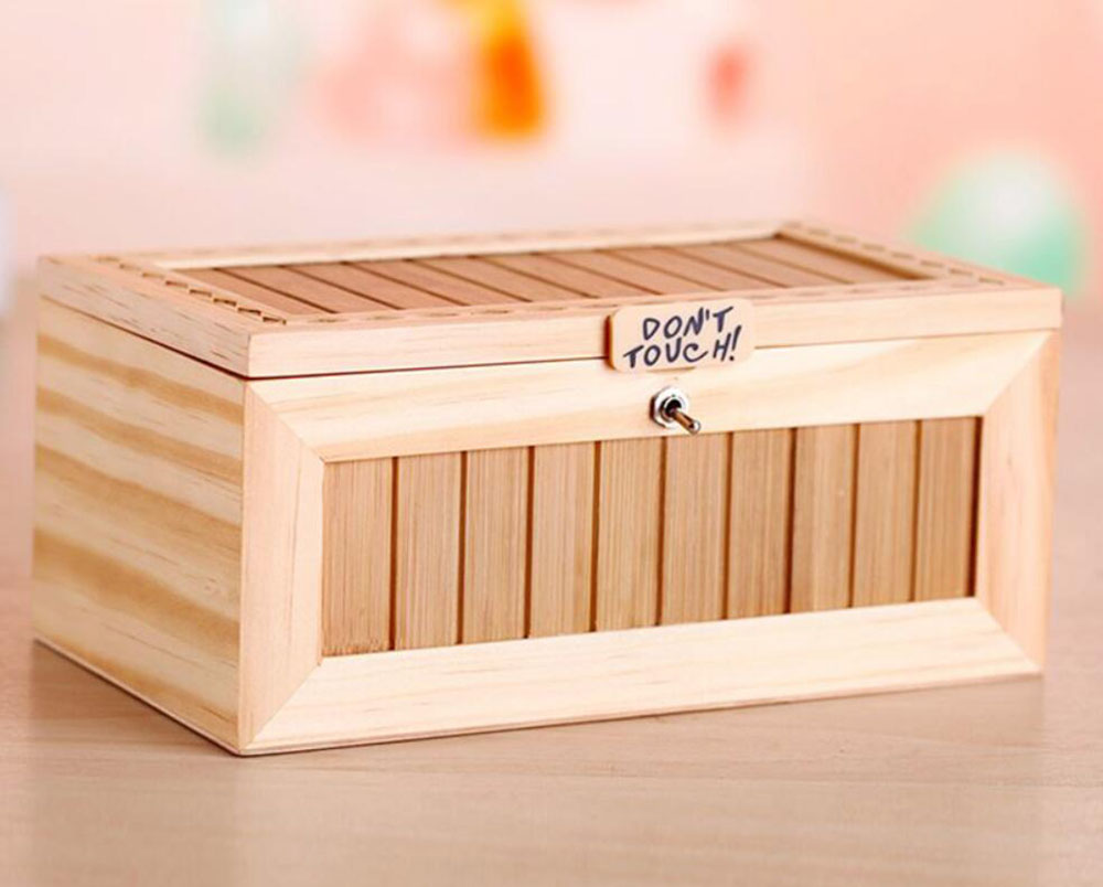 caja de juguetes de madera