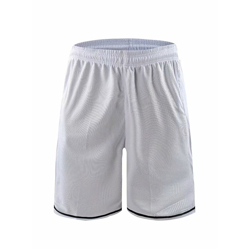 

Sports Running Shorts Men Training Marathon Quick Dry Loose Fitness Gym Sport Stripe Shorts with Pocket Basketball Jogger, Black