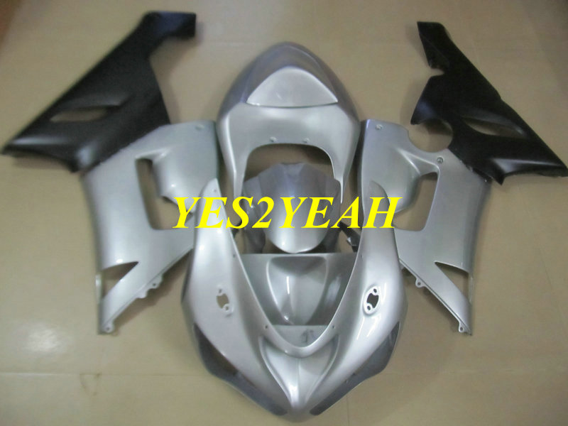 

Motorcycle Fairing body kit for KAWASAKI Ninja ZX6R 636 05 06 ZX 6R 2005 2006 ABS Silver black Fairings bodywork+Gifts KK13, Multi-color