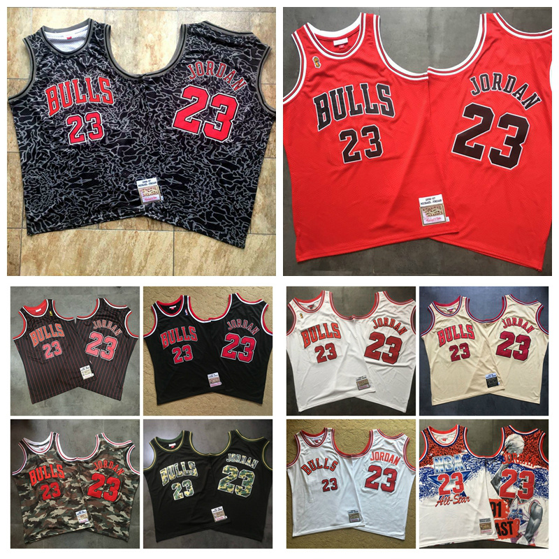 

Men Chicago Bulls Mitchell Jordan 88 Mitchell & Ness Black 1995/96 1996/97 1997/98 Hardwoods Classics Authentic Player nba nike Jersey, Black;red