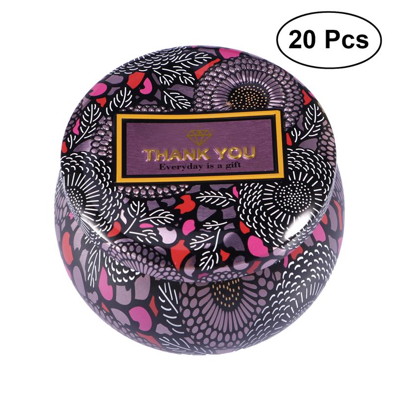 

20pcs Wedding Candy Gift Boxes Flowers Pattern Cookies Candy Chocolate Storage Boxes Wedding Valentine's Day Gift