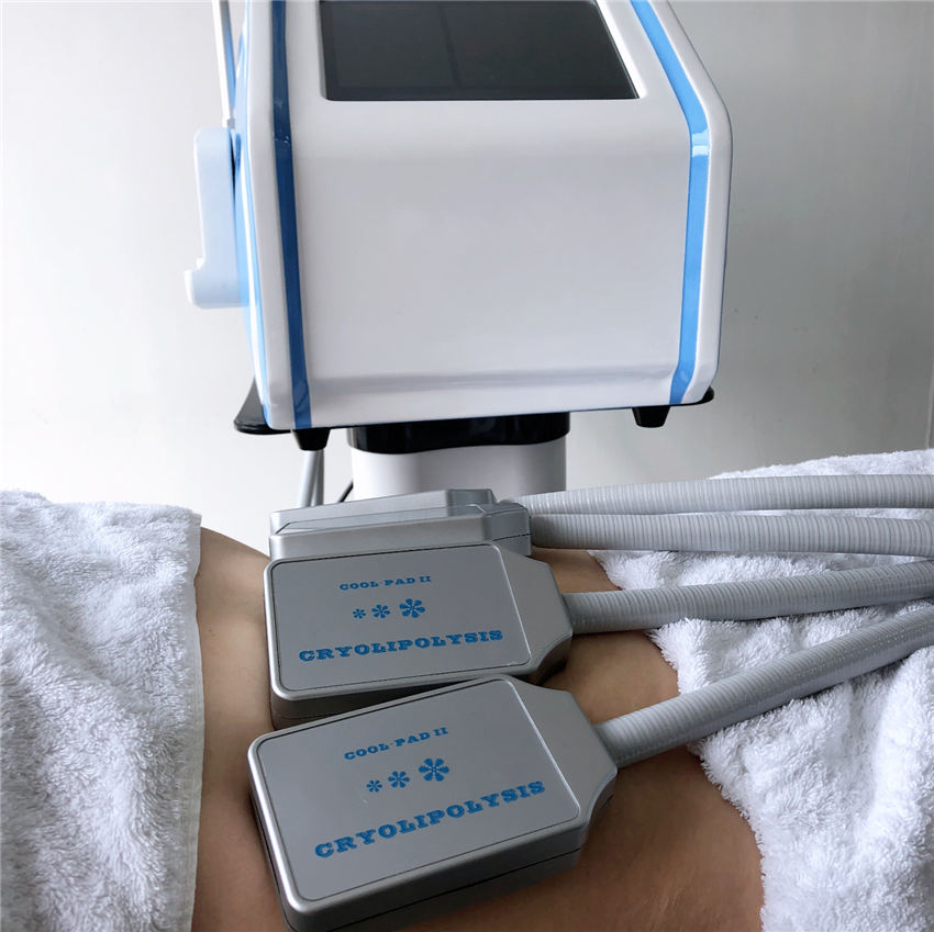 

Mobile Cool Slimming Machine -5~10 Temperature Range Convenient Use Portable EMS lose weight physiotherapy machine for shapine