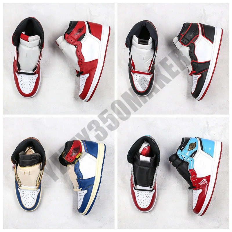 

2019 Jumpman Best Quality 1 1s NRG Basketball Shoes High Colorful Corduroy Shattered Backboard Shadow Multicolor Sneakers BV1300-106, Multi