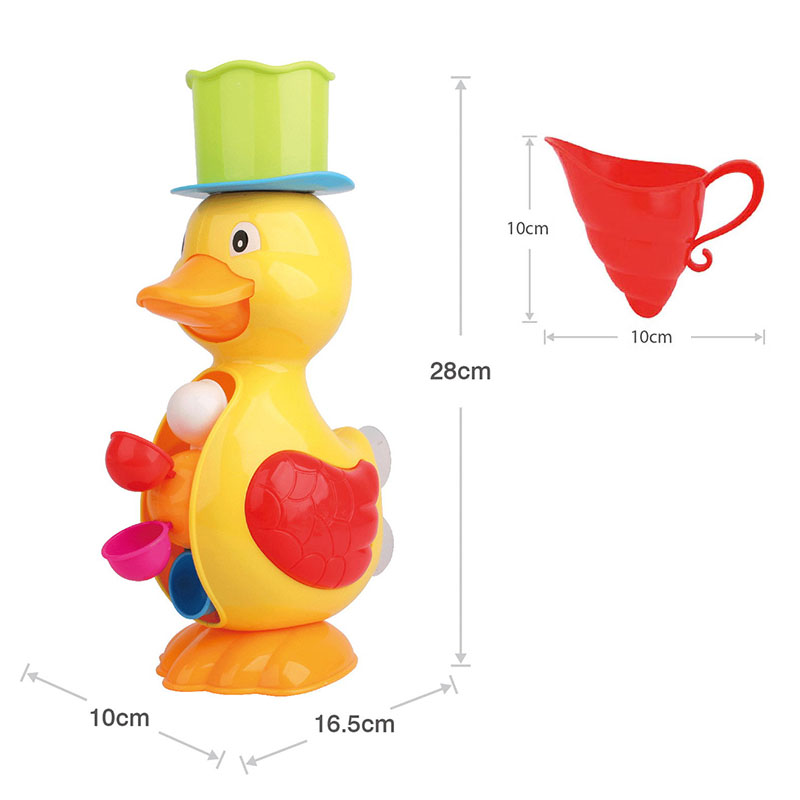 Acheter Bain De Bain Pour Bébé Jouets Mignon Jaune Canard Dauphin Roue à Aubes Jouet Bébé Douche Spray Outil Baignoire Jouet Jouet Parent Enfant Jouet