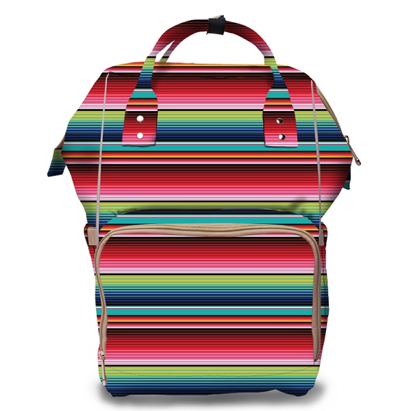 serape diaper bag