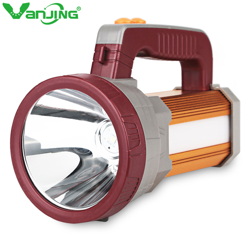 

LED Searchlight 15600mAh Outdoor Spotlight Portable Handheld Camping Torch Long Shots Lamp for Fishing Hiking Hunting