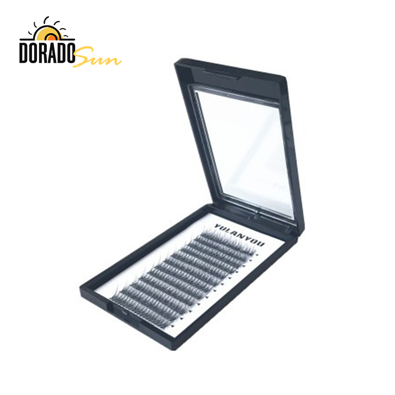 

DORADOSUN 12 Rows 6D Individual False Eyelashes Semi Permanent Soft Extension Tools