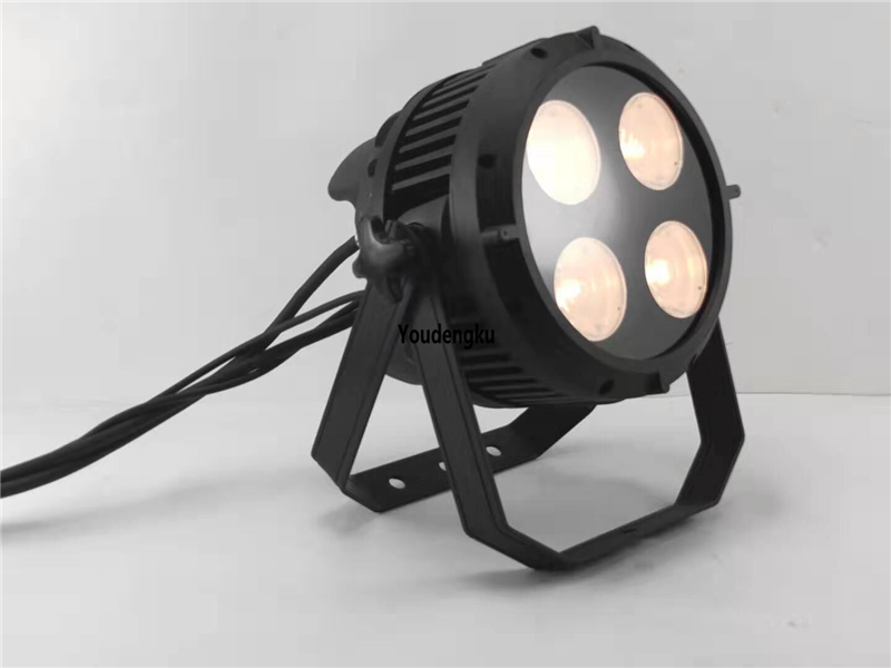 8pcs 200w IP65 cob led par 64 can 4 eyes*50w warm white cool white Waterproof Led cob Par Light-image-494672111