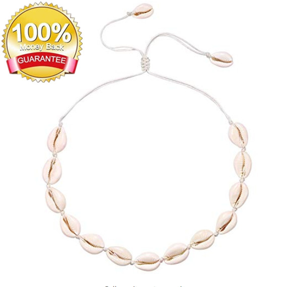 

Fashion Puka Shell Necklaces for Women Adjustable Natural Cowrie Necklace Velvet Adjustable Length Necklace acc029 DHL