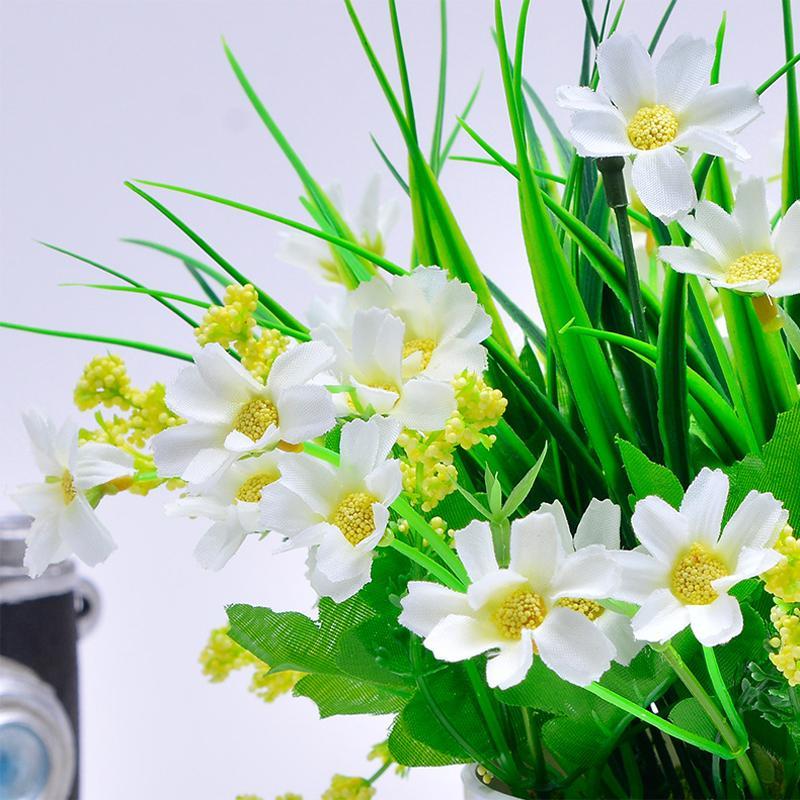 2020 One Set Artificial Flower And Gardening Flower Pots Small Mini