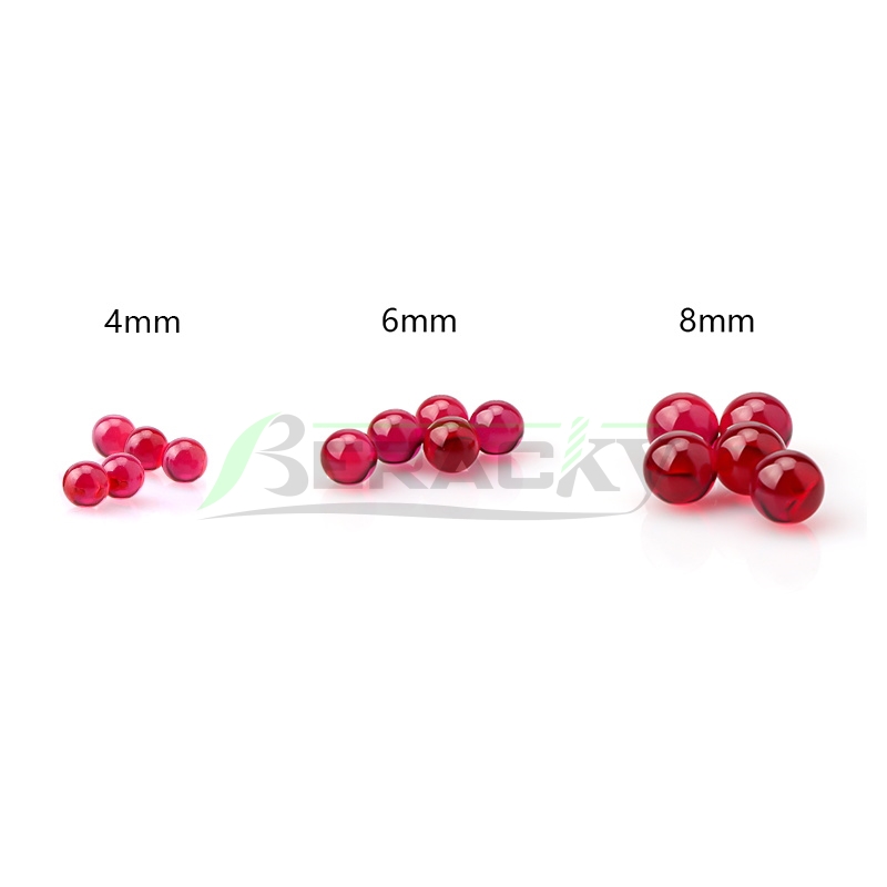 

New 4mm 6mm 8mm Ruby Terp Pearls Dab Beads Insert Smoking Accessories For Quartz Banger Nails Glass Bongs Oil Dab Rigs Water Pipes