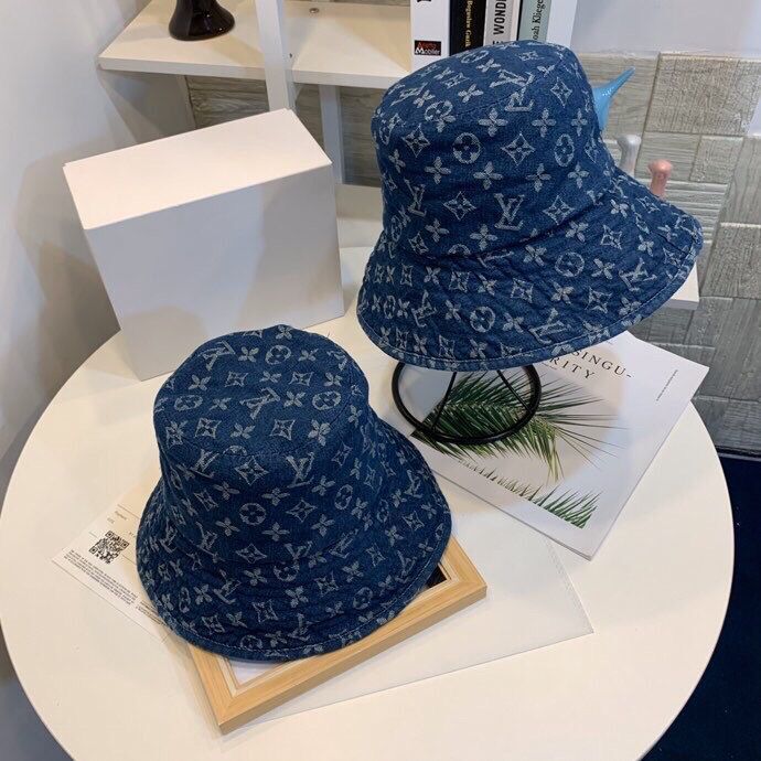 french blue fitted hat