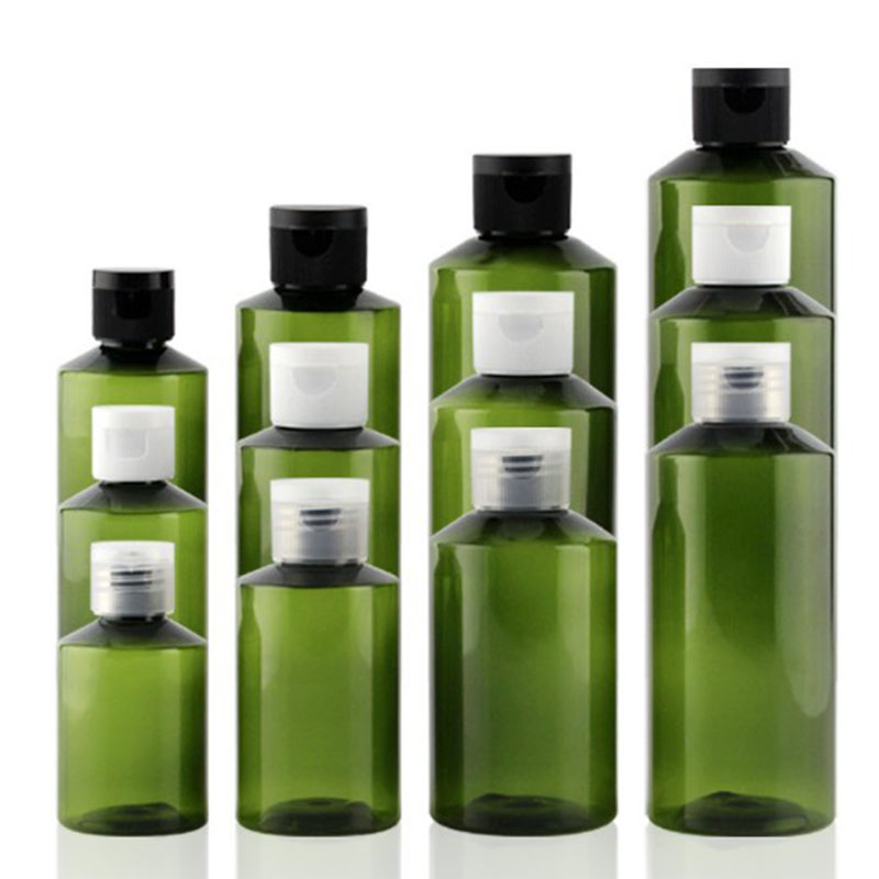 

50ml 100ml 150ml 200ml Dark Green Mist Spray Bottle Plastic Sprayer Bottle Refillable Travel Perfume Water