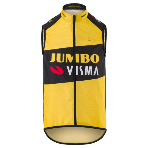 

Windstopper 2020 Jumbo Visma Pro Team Sleeveless Cycling Jacket Vest Gilet Clothing Bicycle Maillot Ciclismo, Black