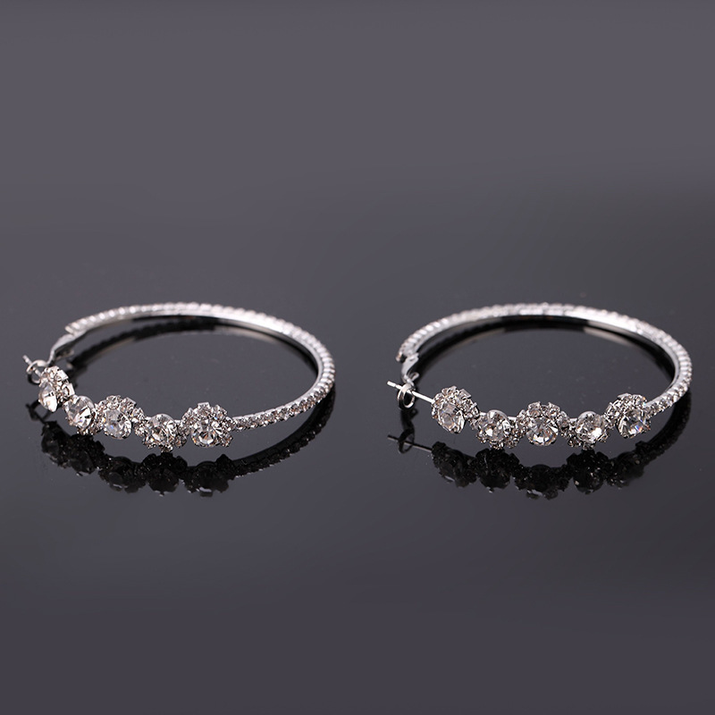 

Ornaments Lovely Diamond Ear Nail Exaggeration Earring Product