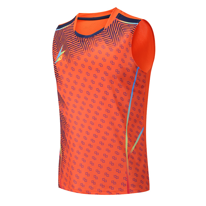 Orange one shirt for man