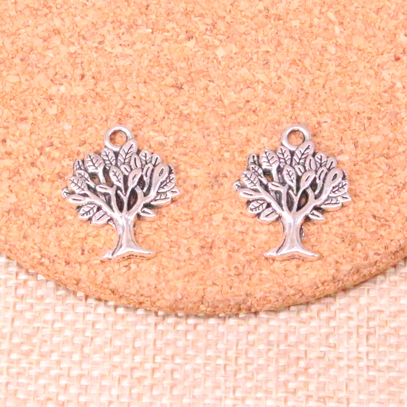 

75pcs Charms life tree 22*17mm Antique Making pendant fit,Vintage Tibetan Silver,DIY Handmade Jewelry, Bronze;silver