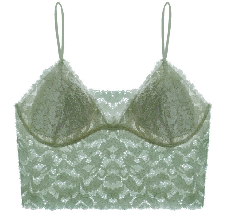 

wireless cup underwear lace sexy hot sale bras high quality White, pink, red, purple, green, blue, black bra Camisoles Tanks