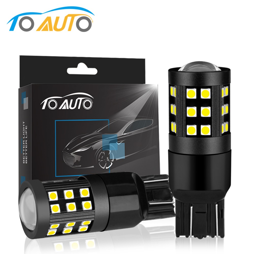 

2pcs T20 LED 7443 W21/5W LED Bulb Car Lights 36SMD 3030 Auto Turn Signal Brake Light Reverse Light 12V White Amber Switchback, As pic