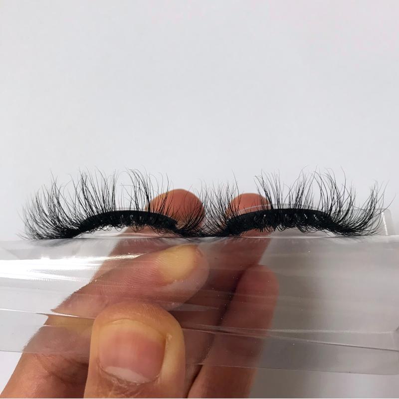 

HZJY 25mm 100% Mink Eyelashes Wholesale Real Mink Lashes with Eye Lash Packaging