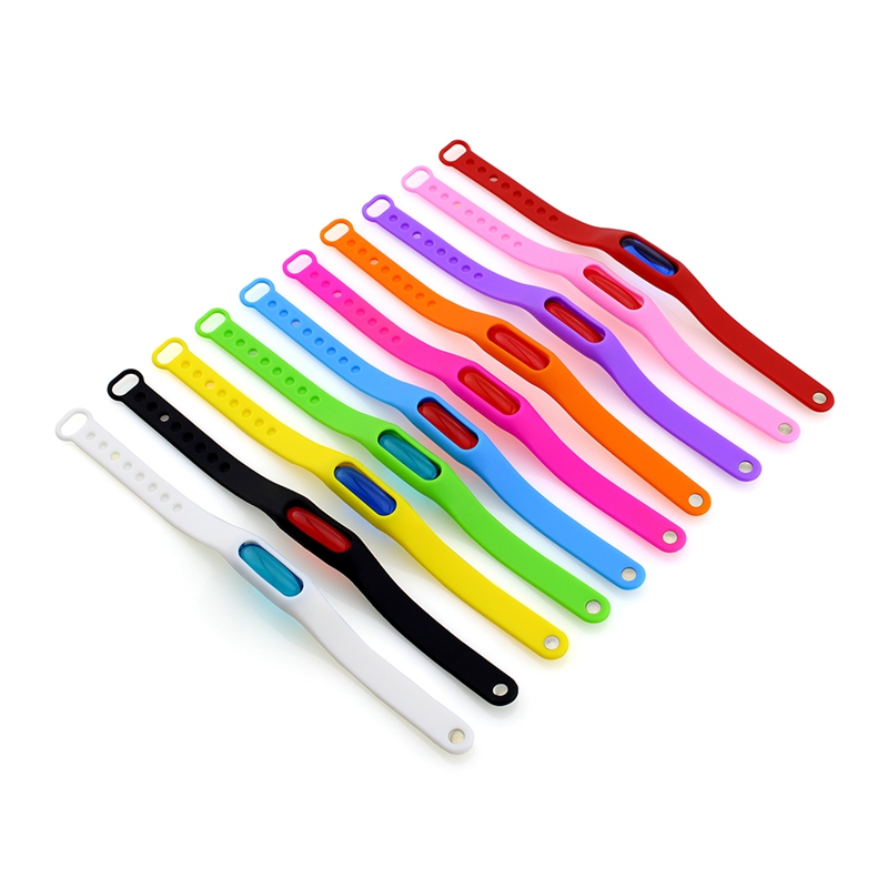 

Fashion Anti Mosquito Silicone Wristband Bracelet Pest Control Bands Baby Mosquito Repellent Bracelets Mosquito Killer Wholesale VT0612