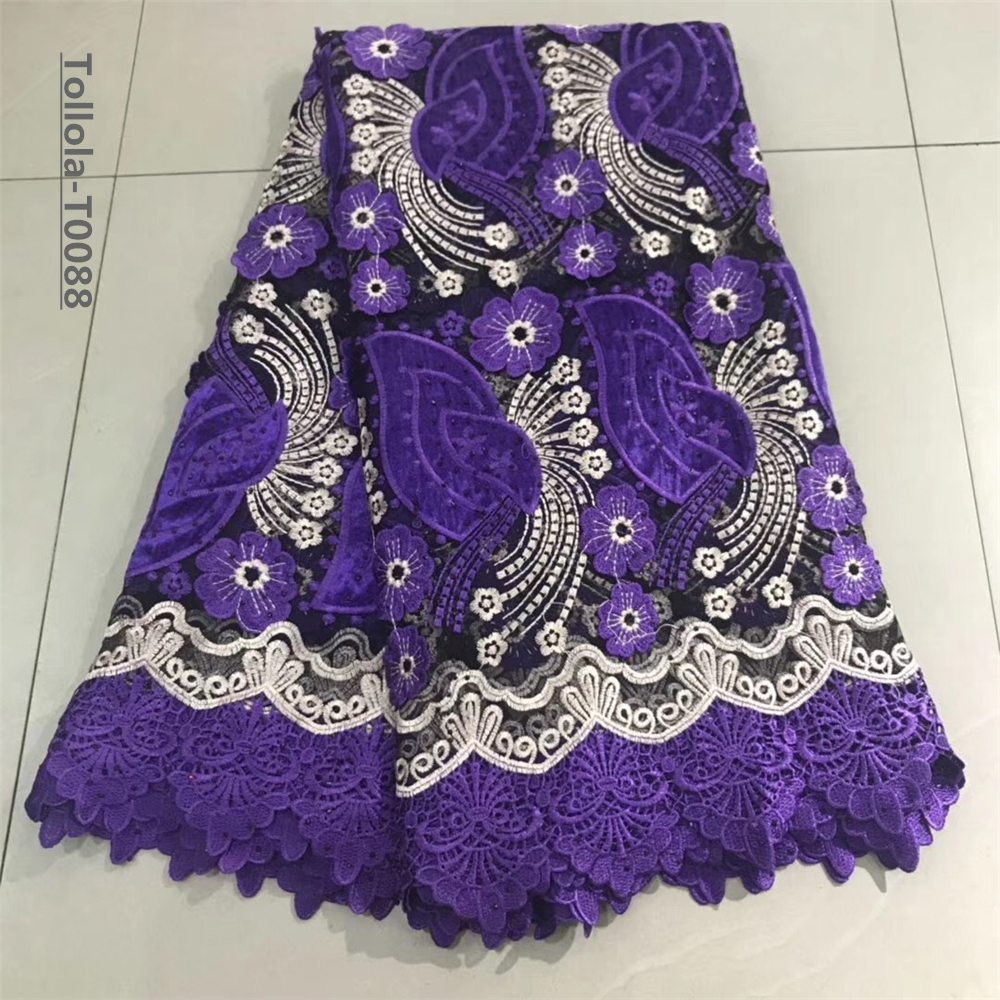

New Arrival French Latest African Tulle Mesh Laces 2020 Net Embroidered Nigerian Velvet Lace Fabric High Quality For Wedding Dress