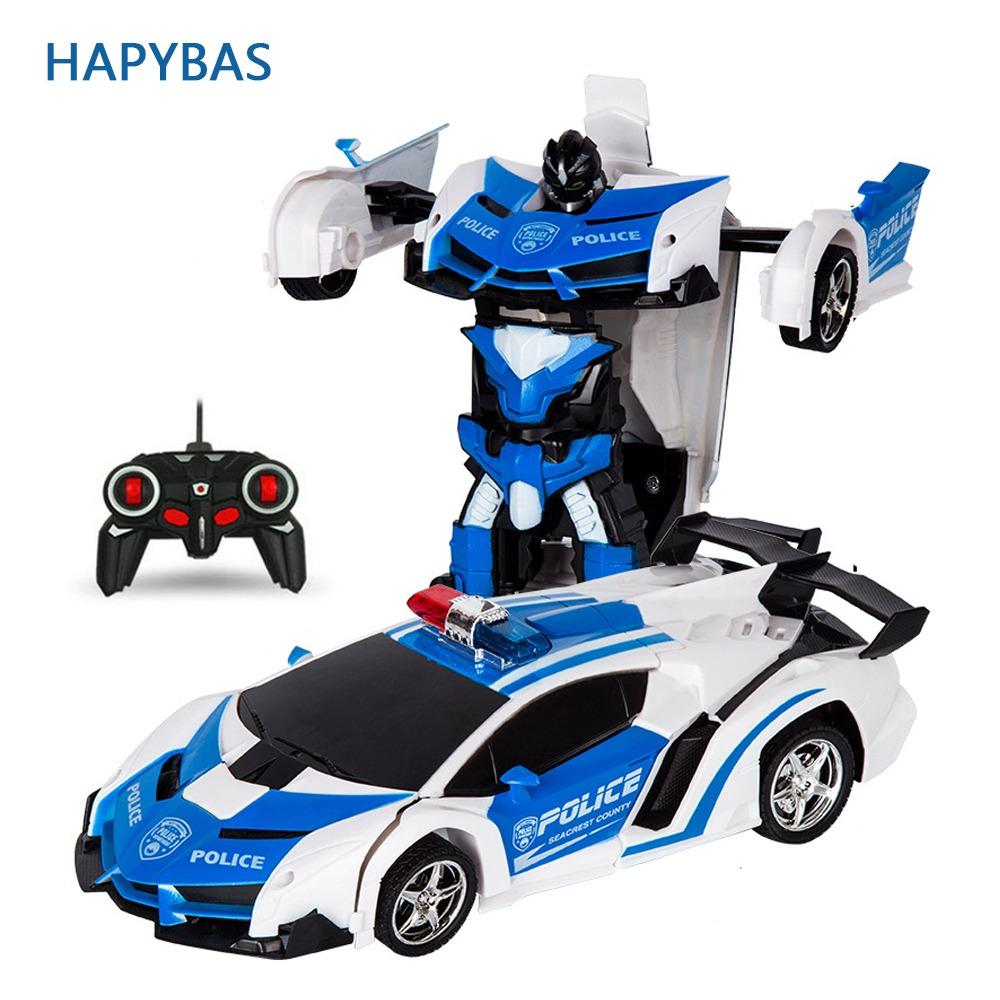 Musica elettronica deformazione AUTO GIOCATTOLI Cool Luce Trasformatore AUTO ROBOT toys
