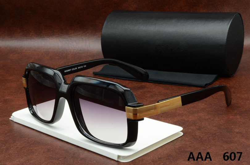 

2019 NEW 607 High quality brand designer fashion men's fashion sunglasses female models retro style UV380 Sun Glasses Unisex