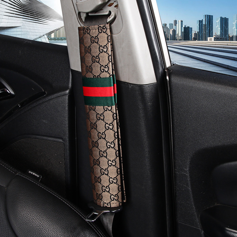Ceinture de s/écurit/é Cover /épaule Pad pour mini Cooper Clubman Countryman R50/ R56/ R57/ R58/ R60/ Fibre de carbone Cuir Accessoires