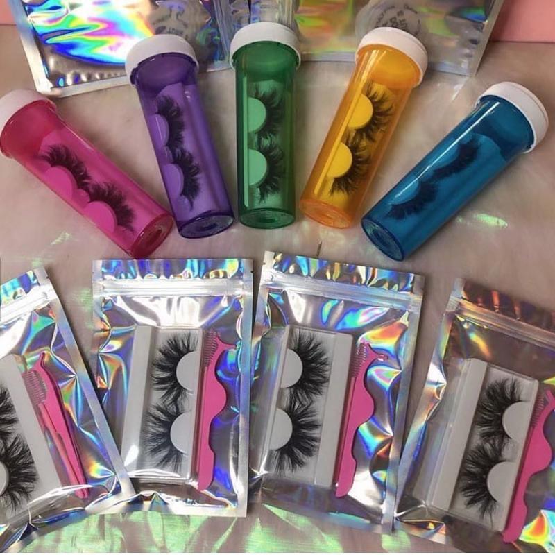 

private lable mink lash bottle custom 3d mink eyelash packaging case