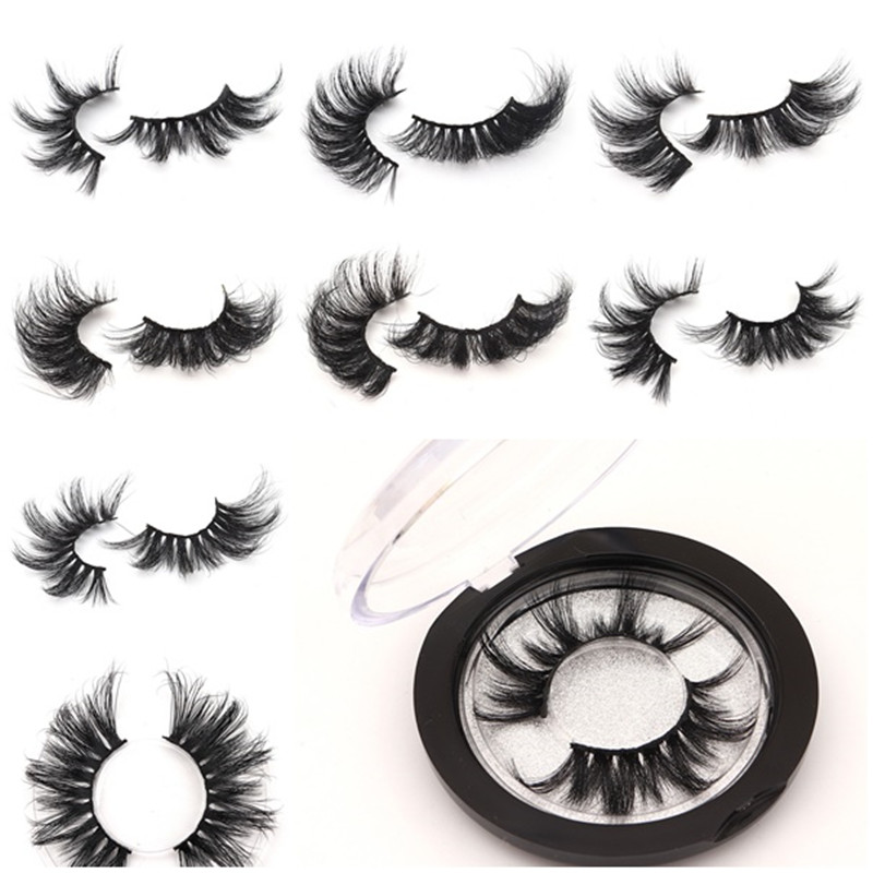 

NEW 25mm 3D Mink Eyelash 5D Mink Eyelashes Natural False Eyelashes Big Volumn Mink Lashes Luxury Makeup Dramatic Lashes