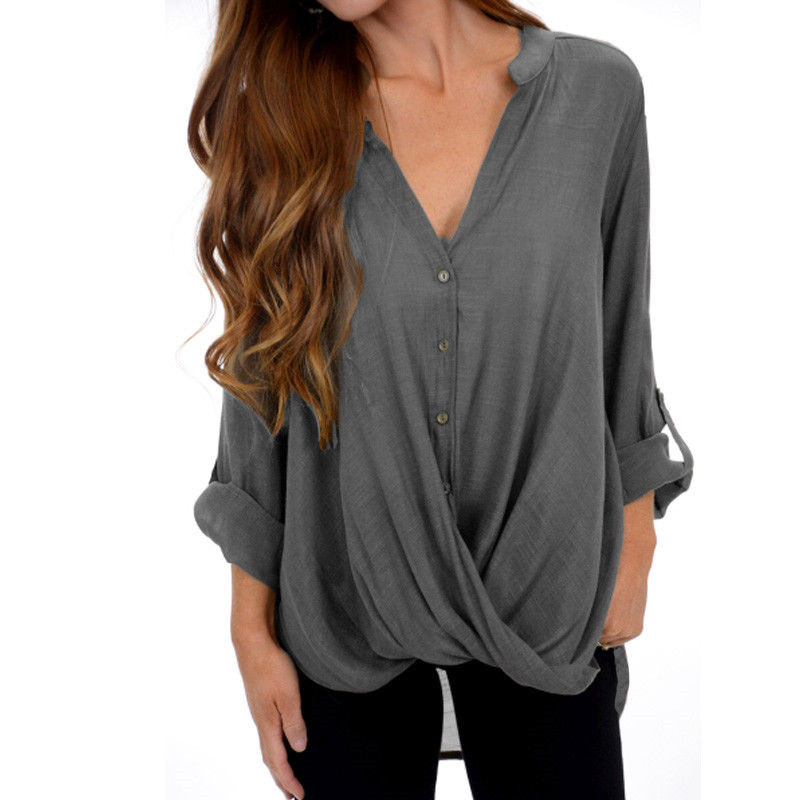 plus size linen tops sale