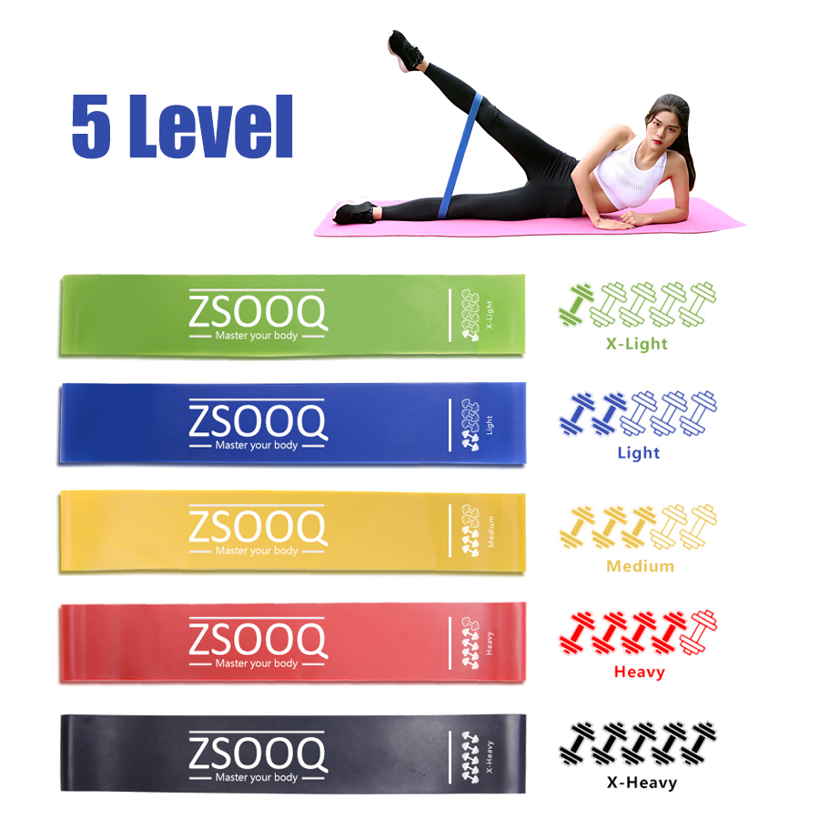 

Resistance elastic Bands expander Fitness Rubber Sport Gum loops Yoga Gym Pull Rope Training exercises Bands Workout Equipment