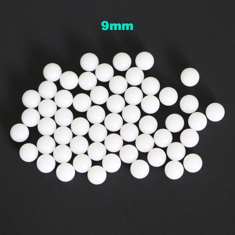 

9mm Delrin ( POM ) / Celcon Plastic Solid Balls for Valve components, Low Load bearings, gas/water application