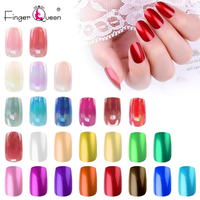 

24pcs False Nails Full Cover Fake Nails ABS Artificial Tips Nail Art Decorations Women Makeup Nail AB Plate, C1