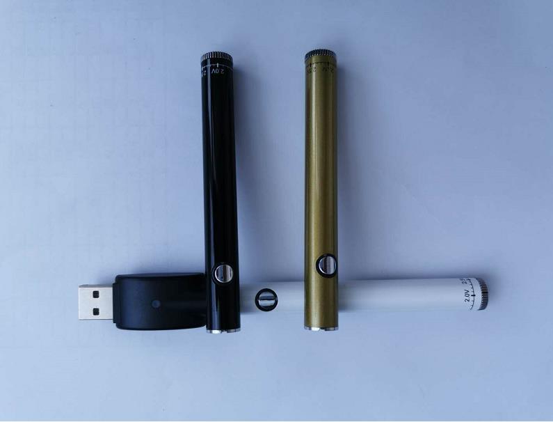 

350mAh Preheat VV Battery Charger Kit Rechargable Bottom Twist Battery 2.0V-4.0V Fit 510 Slim Oil Cartridges Vape Batteries