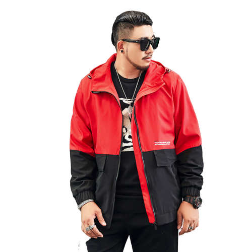 

8XL 7XL 6XL 5XL Mens Streetwear Bomber Hooded Jacket Coat Men Spring Japanese Patchwork Windbreaker with Hood Plus Size Clothes, Khaki