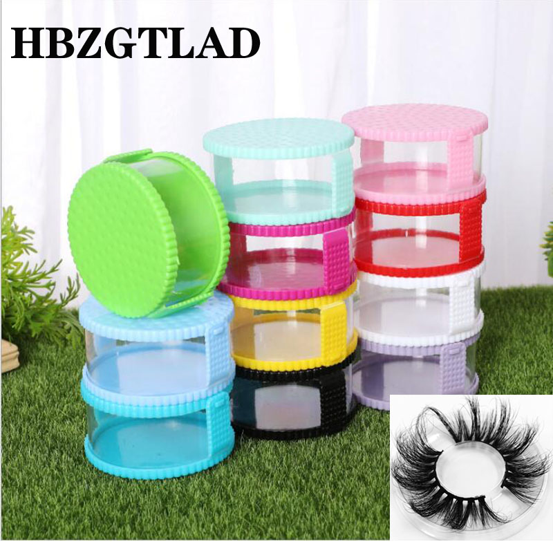

HBZGTLAD20/30pcs Wholesale price False Eyelashes Packaging Box Custom Lashes Boxes Eyelash Packing box for eyelash make up