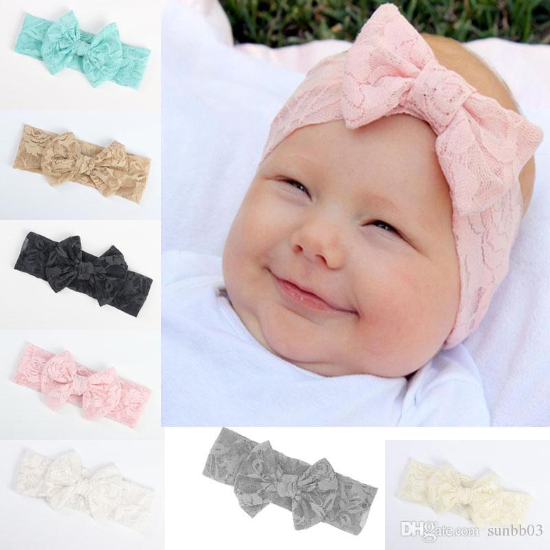 lace baby headbands
