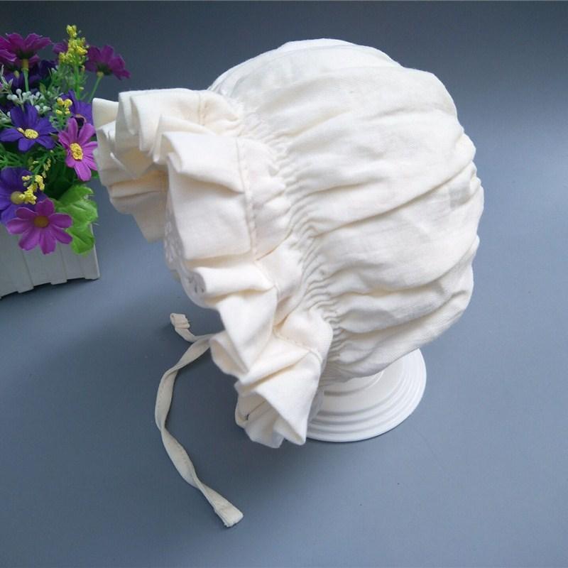 Chapeau de bébé en dentelle pour nouveau-né, mignon, en coton, pour bébé fille, casquette de princesse, pour bébé en bas âge, Bonnet d'été pour f